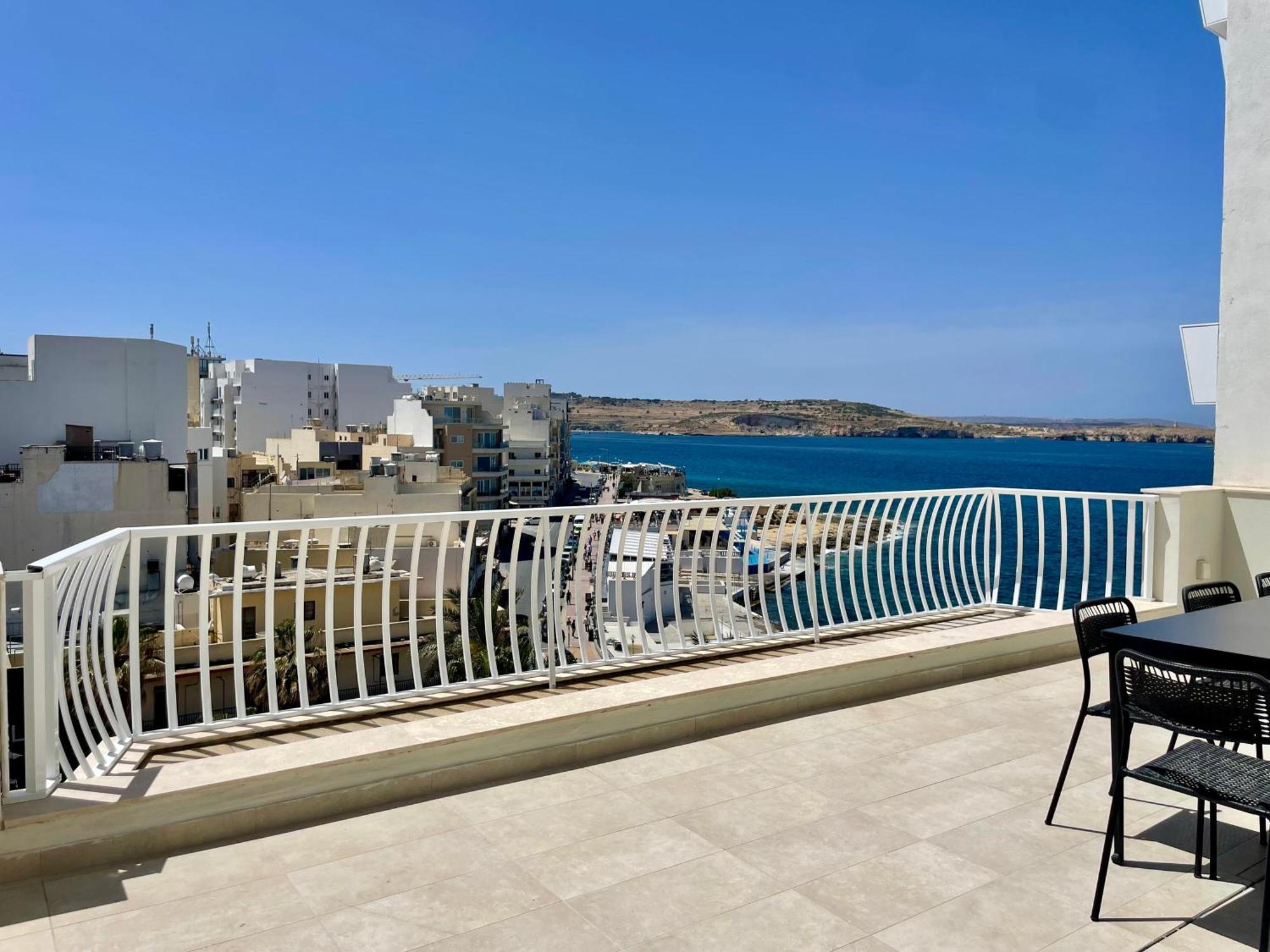 Bugibba Square Seafront Lux Apartments By Holi St. Paul's Bay Exterior foto